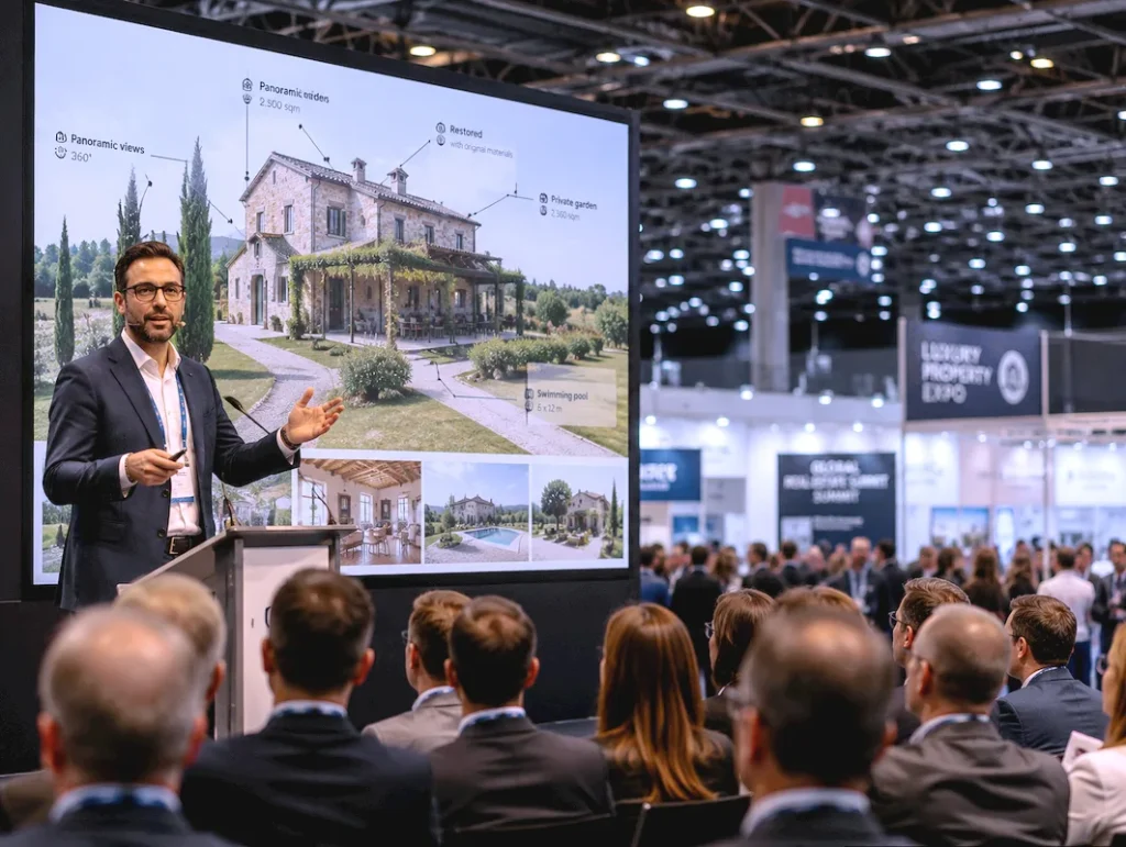 real estate exhibition, business networking, property consultant, real estate connections, international opportunities, real estate collaboration